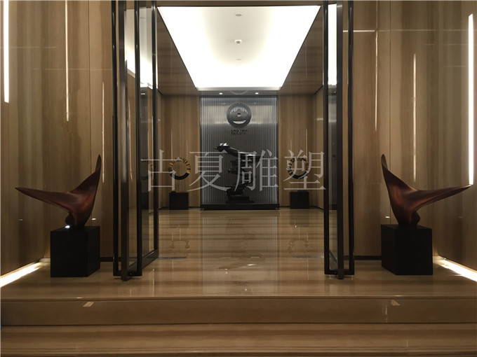 酒店不锈钢雕塑